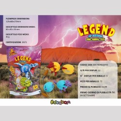 LEGEND OF ANIMAL - DINO ANIMAL TECH 12PZ