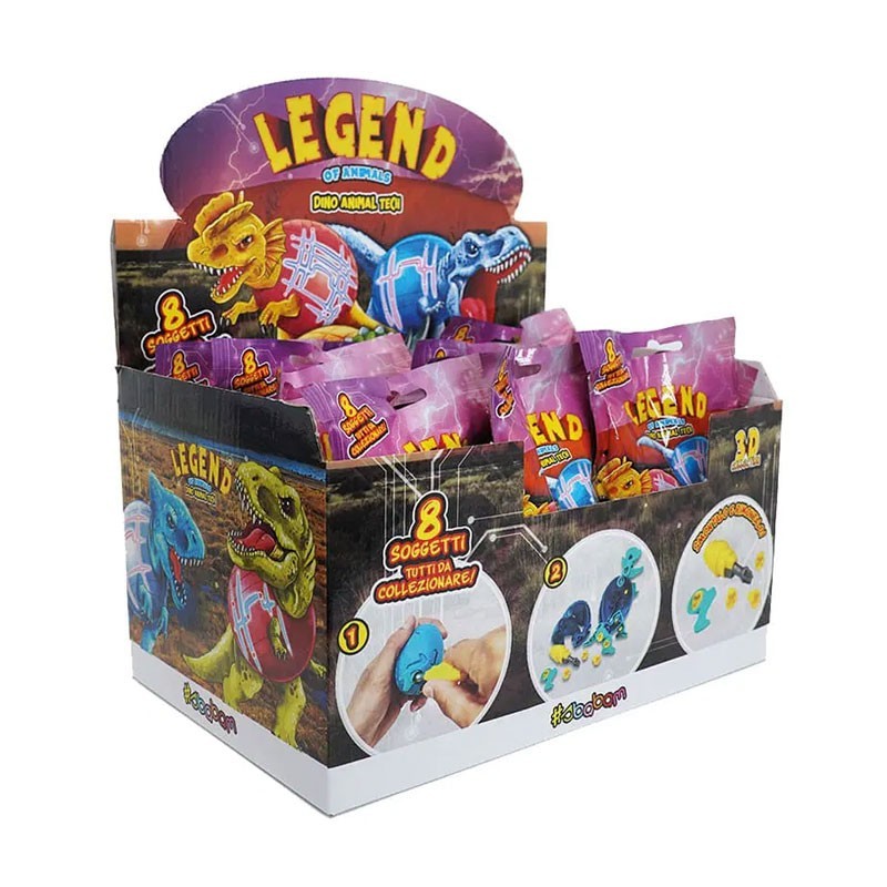 LEGEND OF ANIMAL - DINO ANIMAL TECH 12PZ